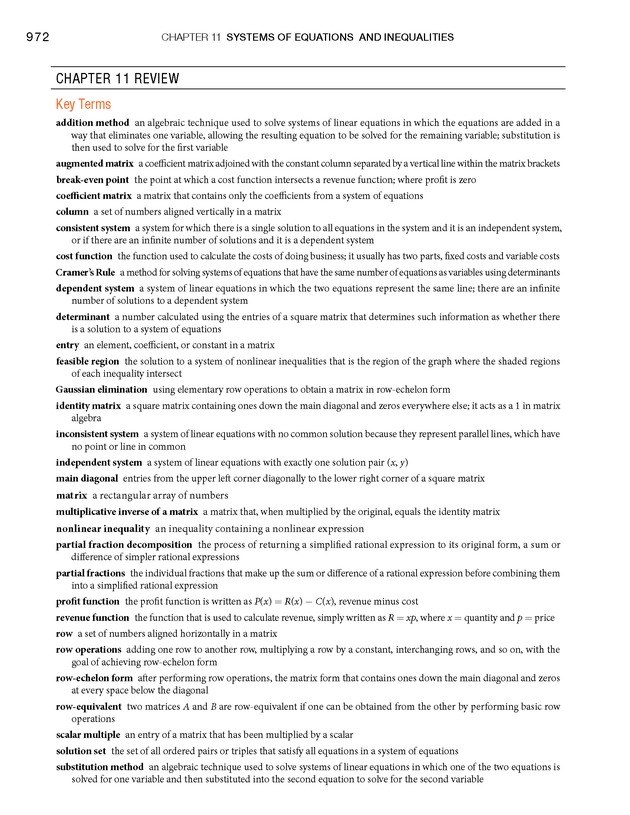 Algebra and Trigonometry - Front Matter 990